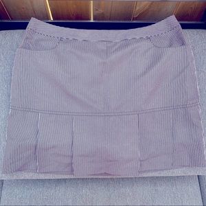 Striped Ladies Golf Skort